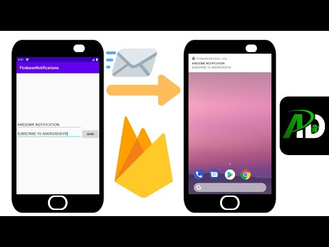 Sending Firebase Push Notifications - Firebase Cloud Messaging