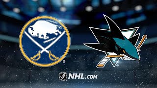 Meier, Tierney lead Sharks past Sabres, 3-2