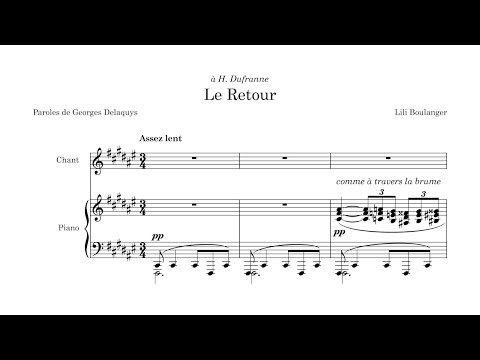 Lili Boulanger - Le Retour (1912)