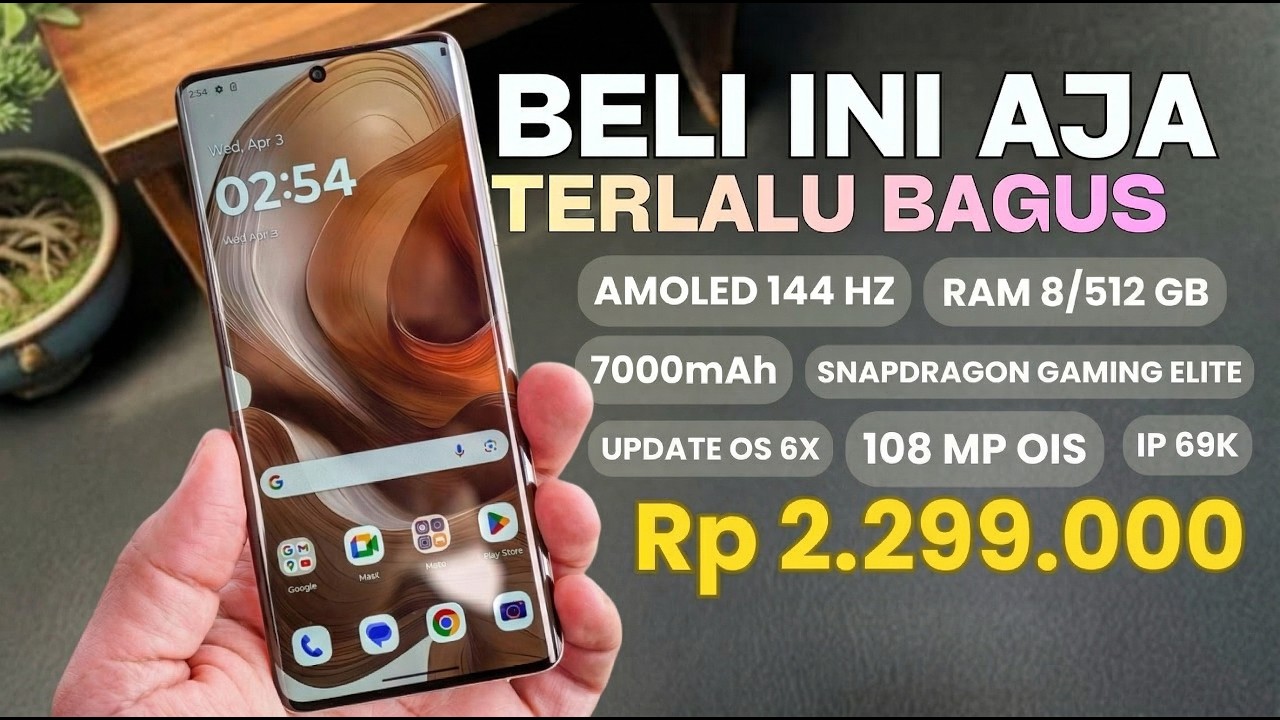 MENDING INI‼️RAM 8/512GB, 7000mAh - HP 2 JUTAAN TERBAIK DI APRIL 2026