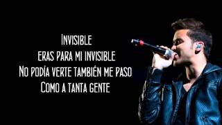 Prince Royce - Invisible &quot;Letra&quot;