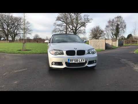 BMW 118i M Sport cabriolet E88 2.0 Petrol Auto in Titan Silver