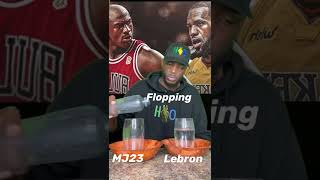 MJ vs Lebron #shorts