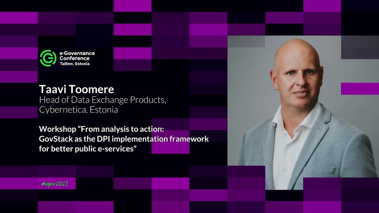 GovStack Workshop: Taavi Toomere "Building Block Blueprint: Seamless Data Exchange"