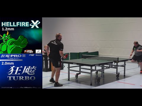 Hellfire x Noppe 1.2mm 😉 Mein Einzel gegen  T.Vogt | TUS Horchheim