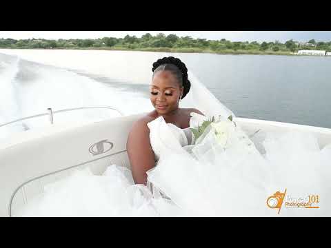 Adam & Mashudu  Wedding  highlight. Kalahari Waterfront