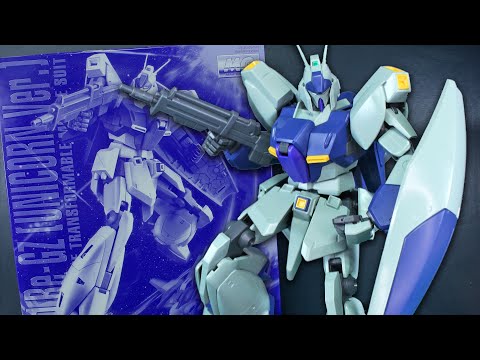 P-Bandai MG Re-GZ [Unicorn Version] UNBOXING and Review