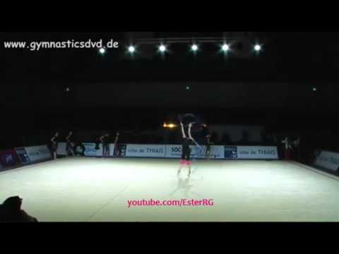 Marina Durunda Ribbon Training 2 - GP Thiais 2016