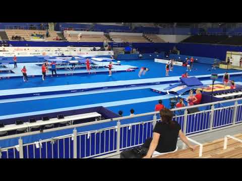 Mens Training - Tumbling World Championships 2019