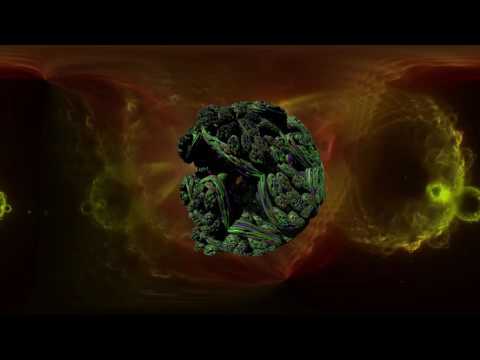Weird 3D fractal in 360 test