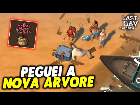 FINALIZEI A 3º SEMANA E PEGUEI A NOVA ARVORE - Last Day On Earth