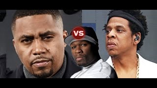 Jay Z Still Dissing Nas, Jay Z Dropping Same Day AS Nas Again, 50 Cent says he Obsessed with Nas?