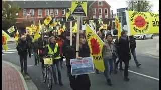 preview picture of video 'Demo gegen MOX-Transporte in Nordenham am 3.11.2012'