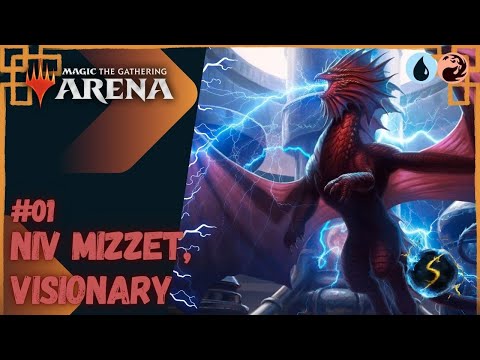 It's Showtime: Niv-Mizzet, Visionary 💧🔥 #01 - MTG Arena - Historic Brawl