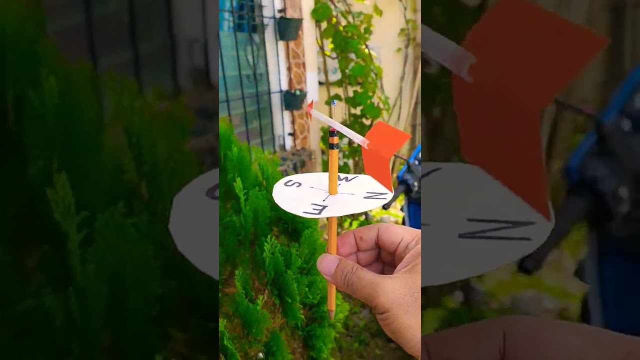 A simple wind vane project for kids #diy