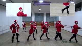 RAP - UN BABBO NATALE IN FORMA - Flash Mob Tutorial 2015