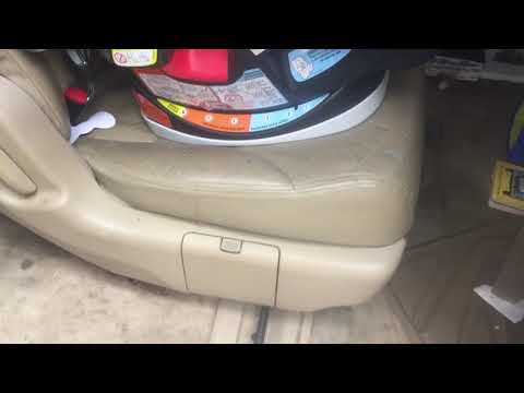 2005-2010 Honda Odyssey 2nd Row Seat Removal - Explained In Less that 1 Minute
