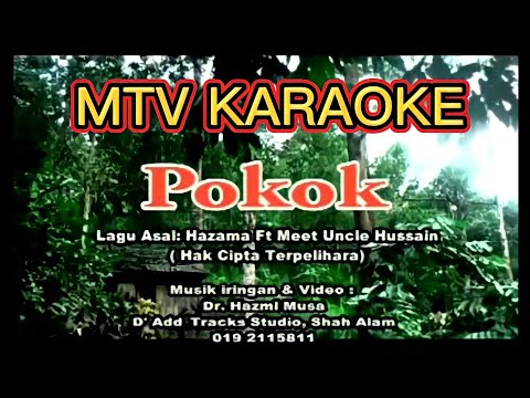 Hazama Pokok KARAOKE HD Tanpa vokal minus one instrumental karaoke Version no vocal