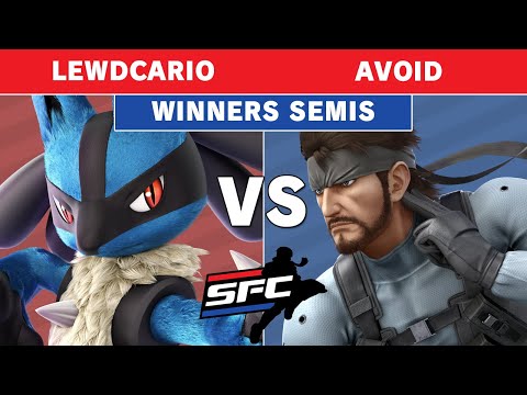 Smash Fight Club 203 - Lewdcario (Lucario) Vs. LSG | Avoid (Snake) Winners Semis - Smash Ultimate