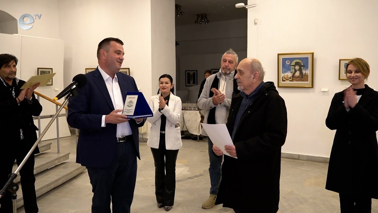 Художникът Божидар Мечев отбеляза своята 80-годишнина с изложба в Кърджали
