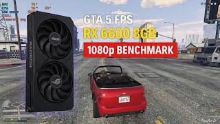 GTA 5 on ASUS RX 6600 8GB – Benchmark