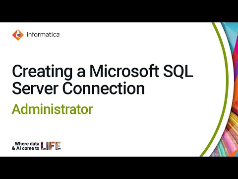 Creating a Microsoft SQL Server Connection in IDMC