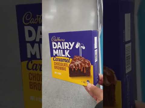 Cadbury dairy milk caramel chocolate brownie