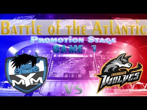 || MeetYourMakers vs Copenhagen Wolves || Battle of the Atlantic 2013 Promotion Stage Game 1 HD