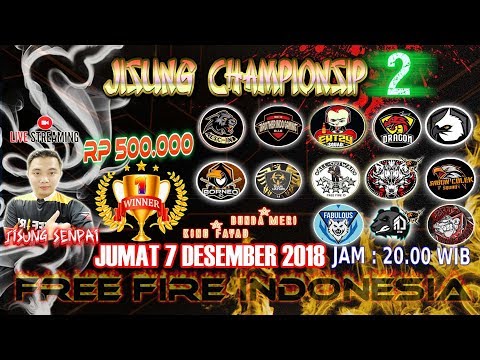 20.00 JISUNG CHAMPIONSHIP 2 HADIAH JUARA 1 RP 500.000 CEK DESKRIPSI,, LIKE N SUBSCRIBE :)