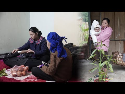 When Uncle Chu's son had an accident, Yen went to visit him to check on his health - Single Mom