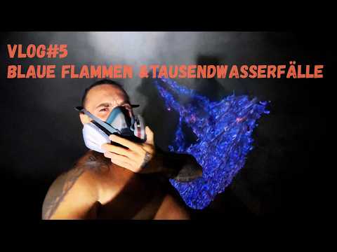 Blaue Flammen & tausend Wasserfälle. Feuer & Wasser Trip | OLYMP VLOG #5