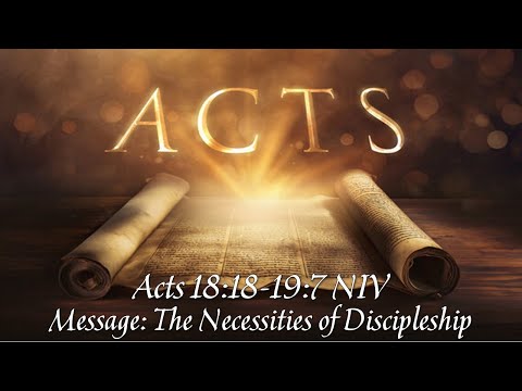 Acts 18:18-19:7 NIV