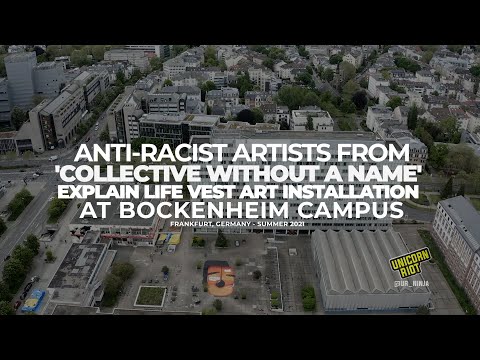 Anti-Racist Artists From 'Collective Without A Name' Explain Life Vest Art Installation