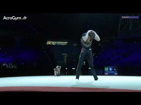 GBR 12-19 Mixed Pair Balance Qualification - Acrobatic European Championships 2021