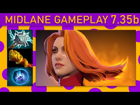 🌟No[o]ne- Lina 25+ Kills! Mid Gameplay 7.35b - Dota 2 Top MMR