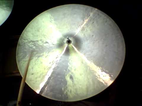 22 BSC Ride, 2217g - Handcrafted cymbals by Craig Lauritsen..MOV