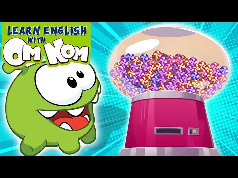 Learn English With Om Nom | Om Nom And The Candy Bean Tree | Educational Kids Cartoon