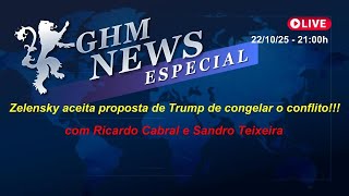 Zelensky aceita proposta de Trump de congelar o conflito!!!