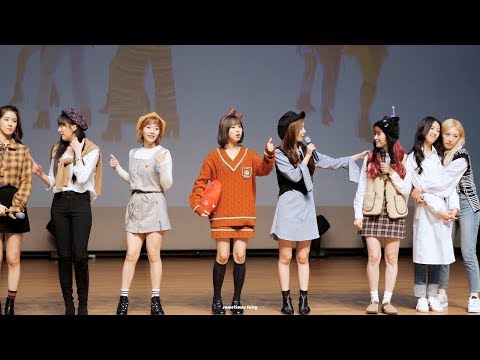 181006 UNI.T(유니티) 일곱번째 팬사인회 - 소감 & 끝인사 by 때.요