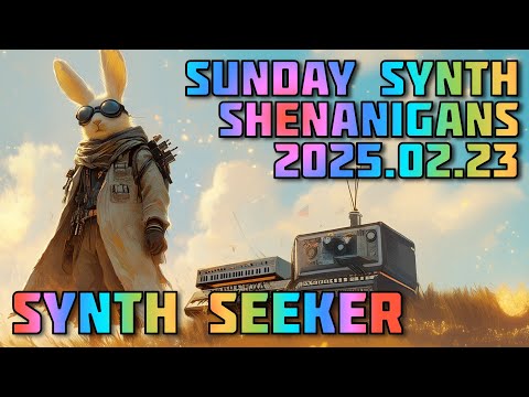 Sunday Synth Shenanigans | Composing w/Synthesizers Vlog | Episode #3