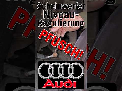 Xenon light level sensor ... Bungle at my Audi A6 C6 4F #audi #a6 #diy #hobby #love