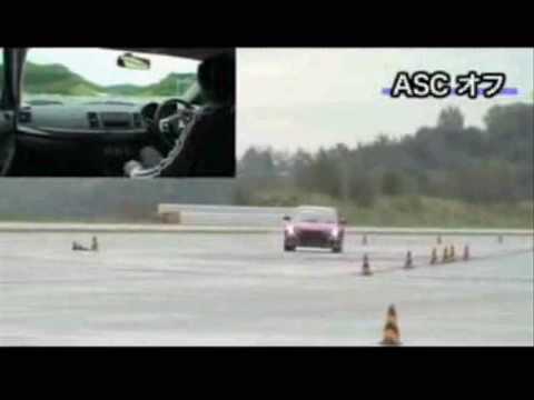 Mitsubishi Lancer Evolution X ACS test