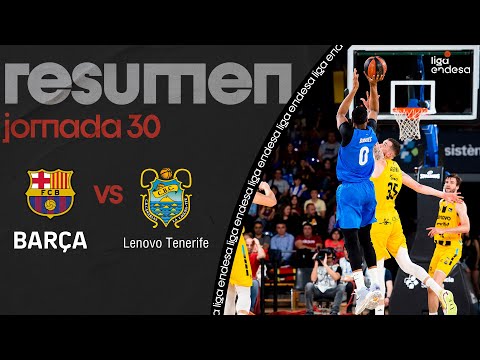 Resumen Barça 69 - Lenovo Tenerife 65 (J30)