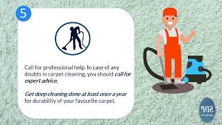 5 Steps for Effective Carpet Cleaning