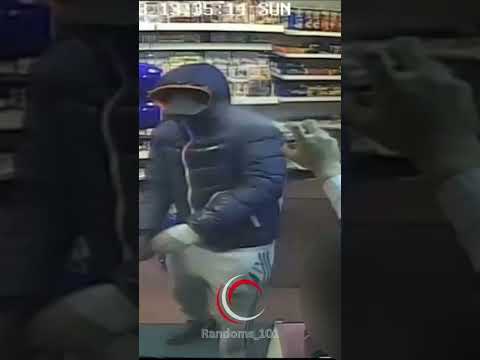 Robbery Fail Victim defends themselves with WD-40 spray.