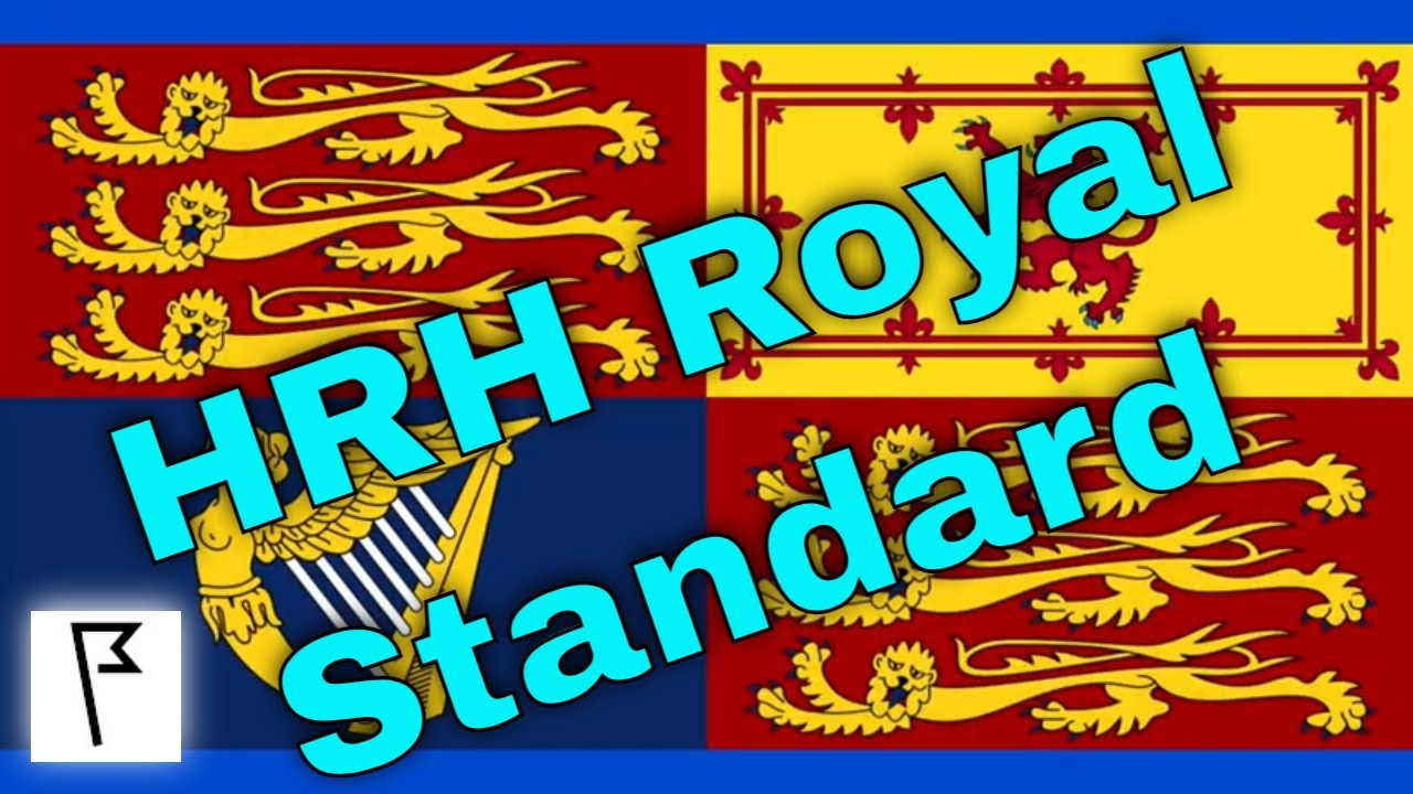 Two versions of the Royal Standard