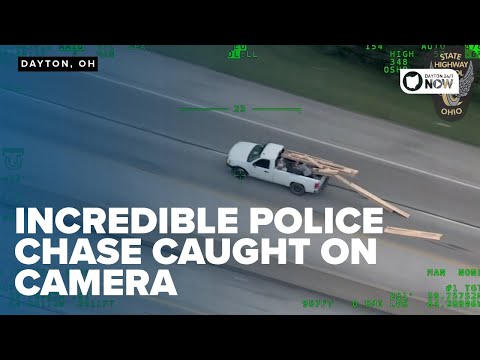 New helicopter video shows intense high-speed police chase along I-75