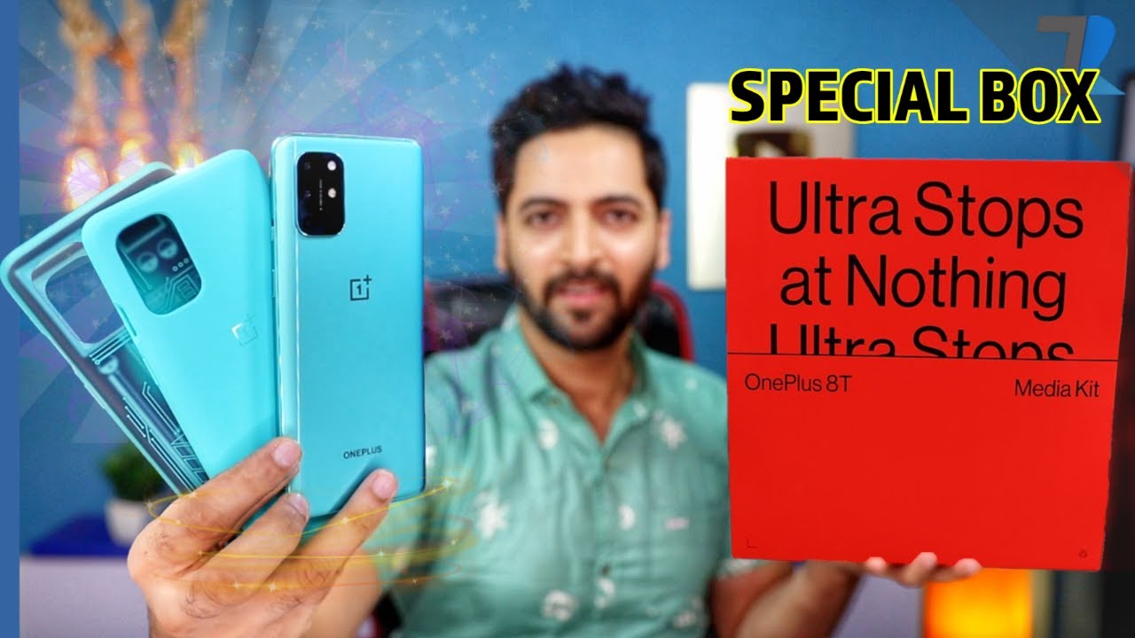 Oneplus 8T 5G Indian Retail Unit - Unboxing & Hands On 💪 |120Hz Amoled 😍 | 65W Charging ⚡ | SD 865 😎