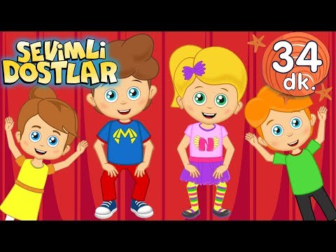 A ram sam sam Aram zam zam 💃 Sevimli Dostlar Bebek Şarkıları | Adisebaba Kids Songs