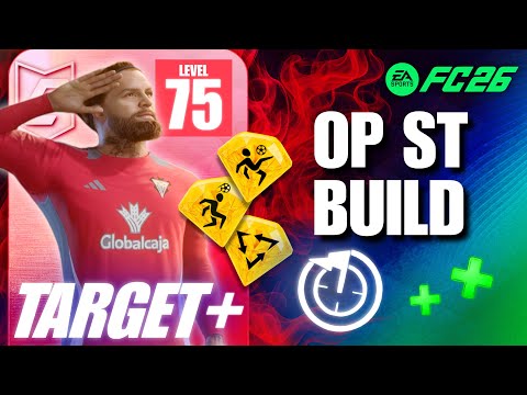 Best Level 75 Aerial Threat Striker Build in FC 26 Clubs!